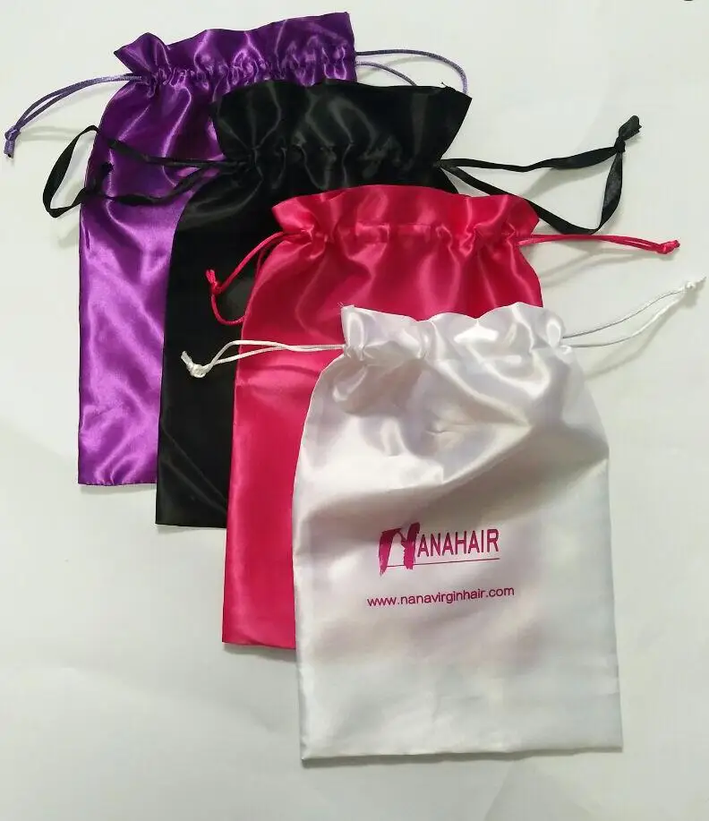 Розовая Мягкая атласная замшевая хлопчатобумажная сумка с логотипом на заказ/упаковка для макияжа ювелирных изделий