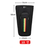 Tambour noir épaissi 10 pouces