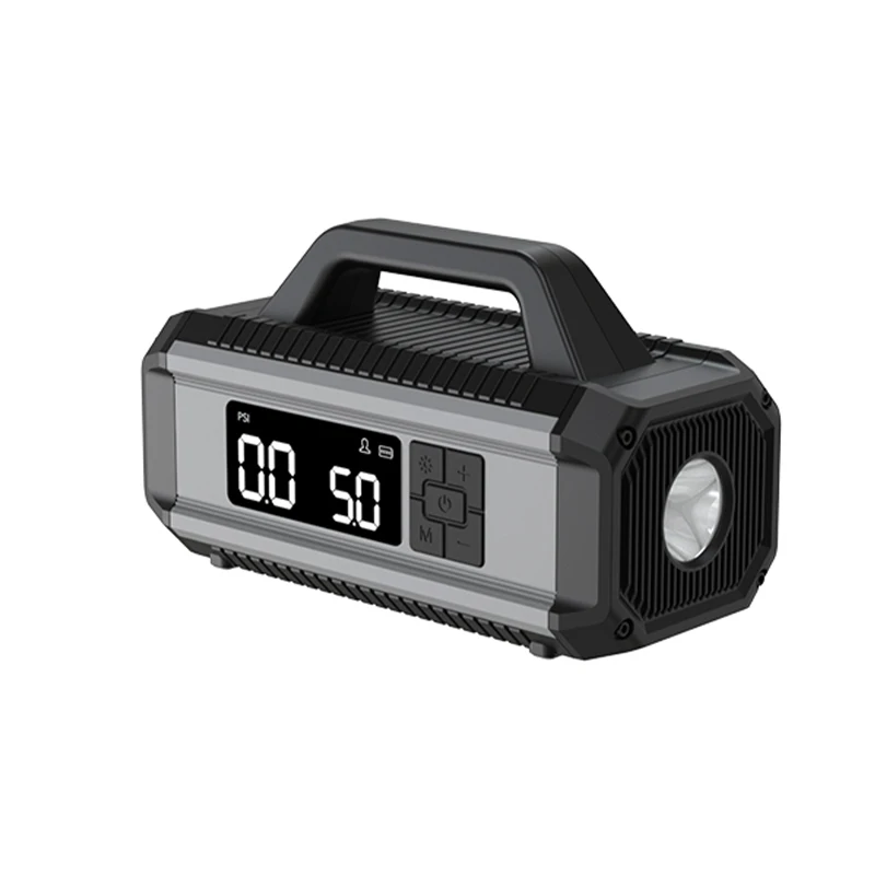 Factory Direct Supply High Power 14V Car Digital Portable Car Emergency Battery Car Battery Jump Starter and air Pump - view 6