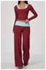 Haut + pantalon rouge
