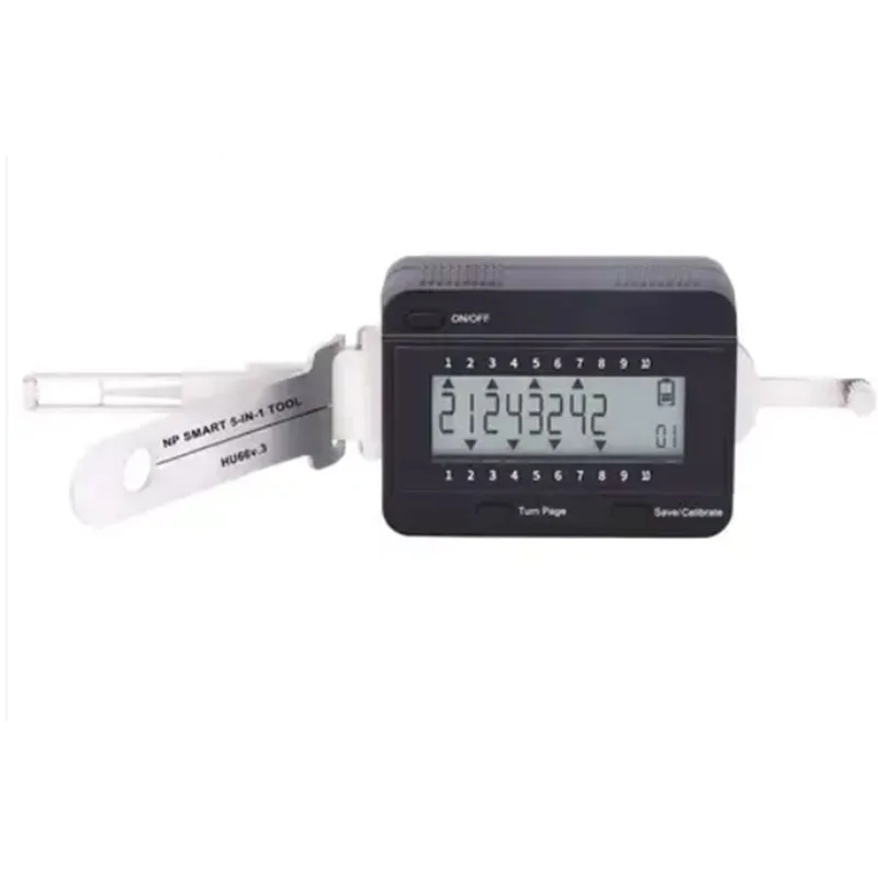Newest NP Tools Smart 5 in 1 Tool HU66 V.3 Decoder HU66 Lock Pick Tool Locksmith Set Electronic