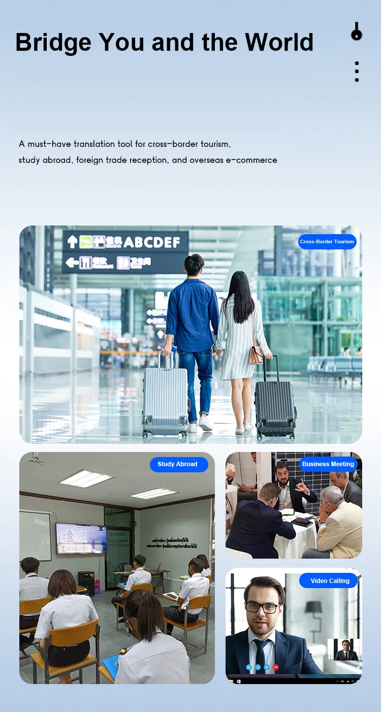 AI Language Translator for 138 Languages - Real Time Communication