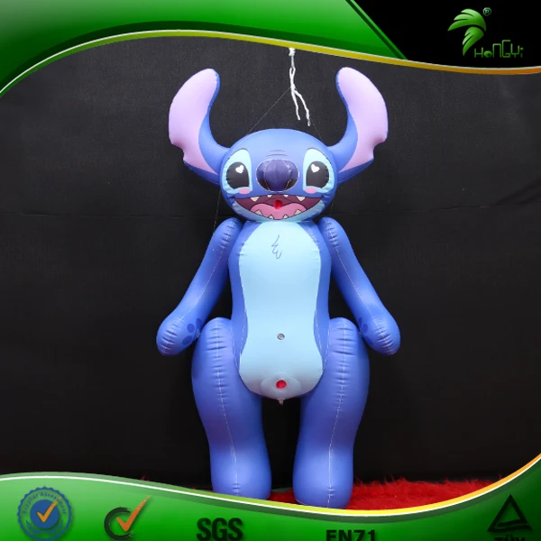 Stich Inflatables Famous Stitch Inflat Toy Inflatable Animal Cartoon Blow Up Doll With ...