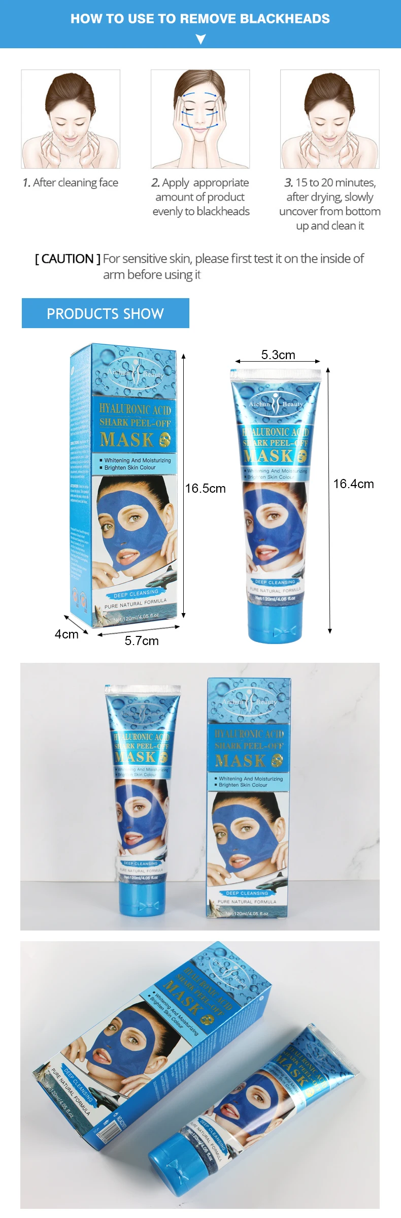 Aichun Hyaluronic Acid Whitening Face Mask Brightening Face Mask