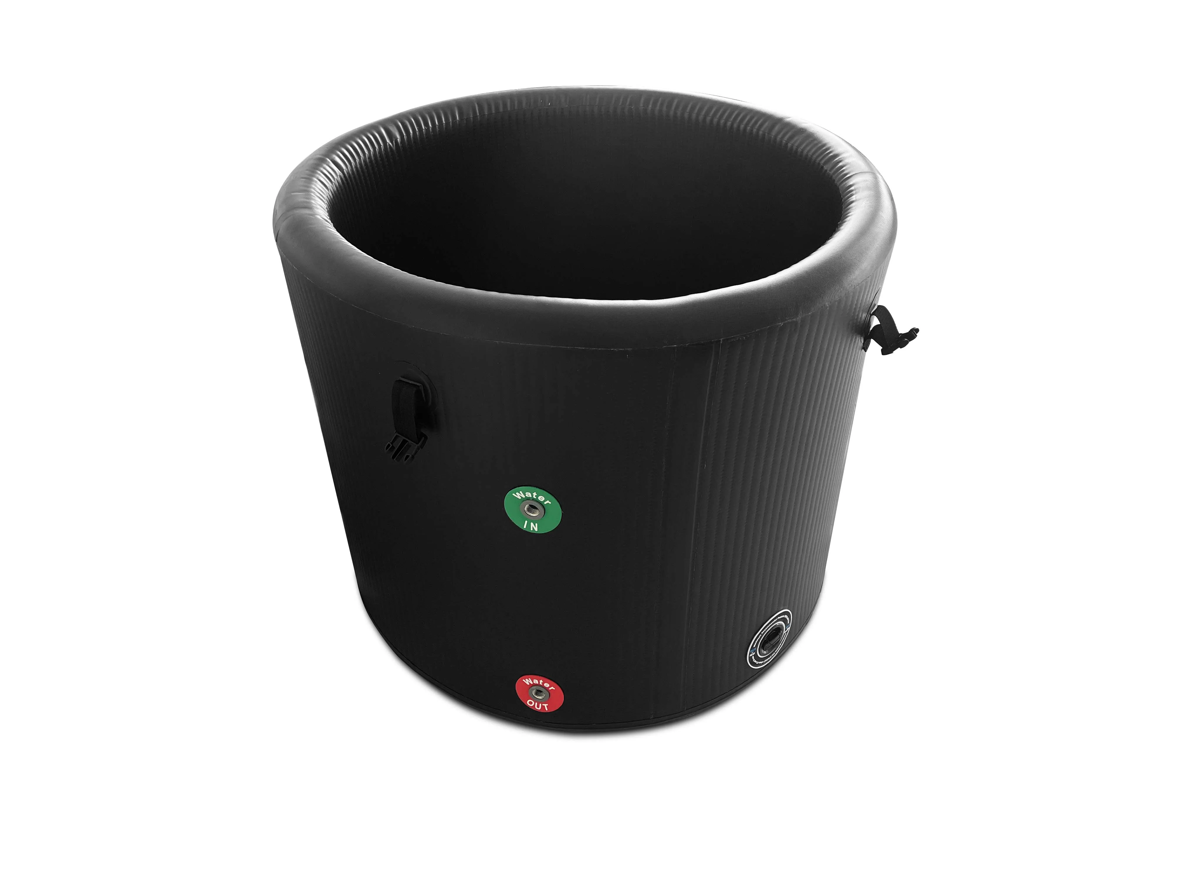 Black Drop Stitch 90*80cm Medical Inflatable Bathtub Adult Foldable Pvc Portable Inflatable Bathtub