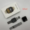 Silver magnetic steel + silicone