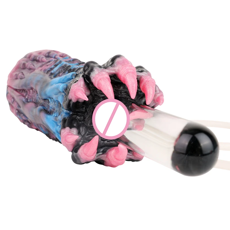 GEEBA Fantasy Squirting Male Masturbator One Hole Silicone Animal Pussy Man Alien Stroker Lifelike Vagina Adult Sex Toys 18+ GEEBA Fantasy Squirting Male Masturbator One Hole Silicone Animal Pussy Man Alien Stroker Lifelike Vagina Adult Sex Toys 18+