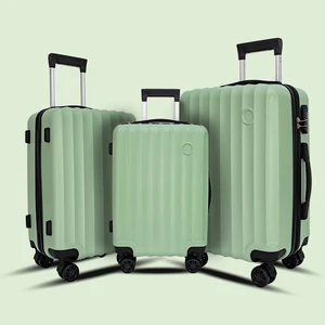 Wholesale Factory Price Fashion PC Luggage Set Candy Color Aluminum Trolley with Spinner Caster Lock Unisex Men Women Travel Use