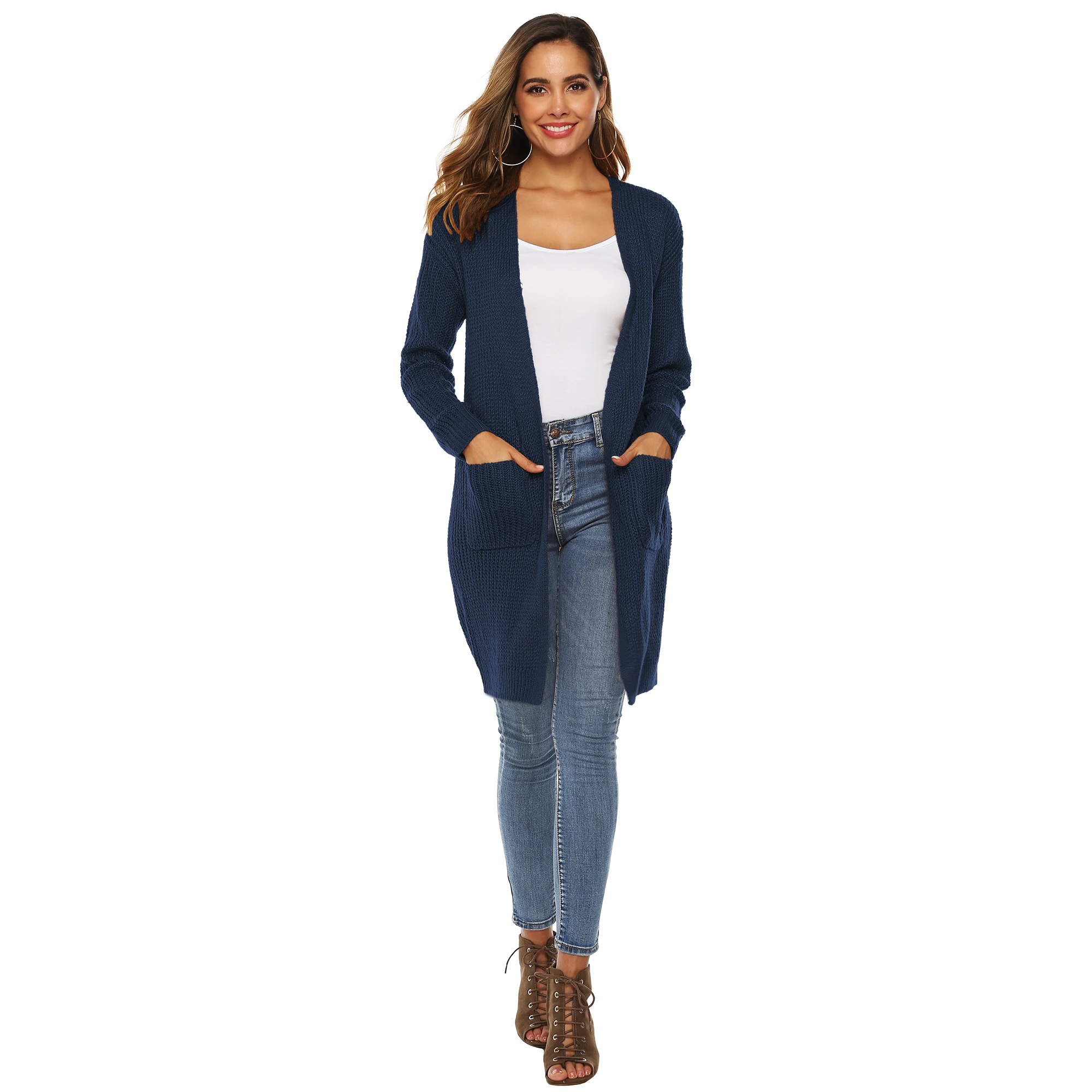 long split cardigan