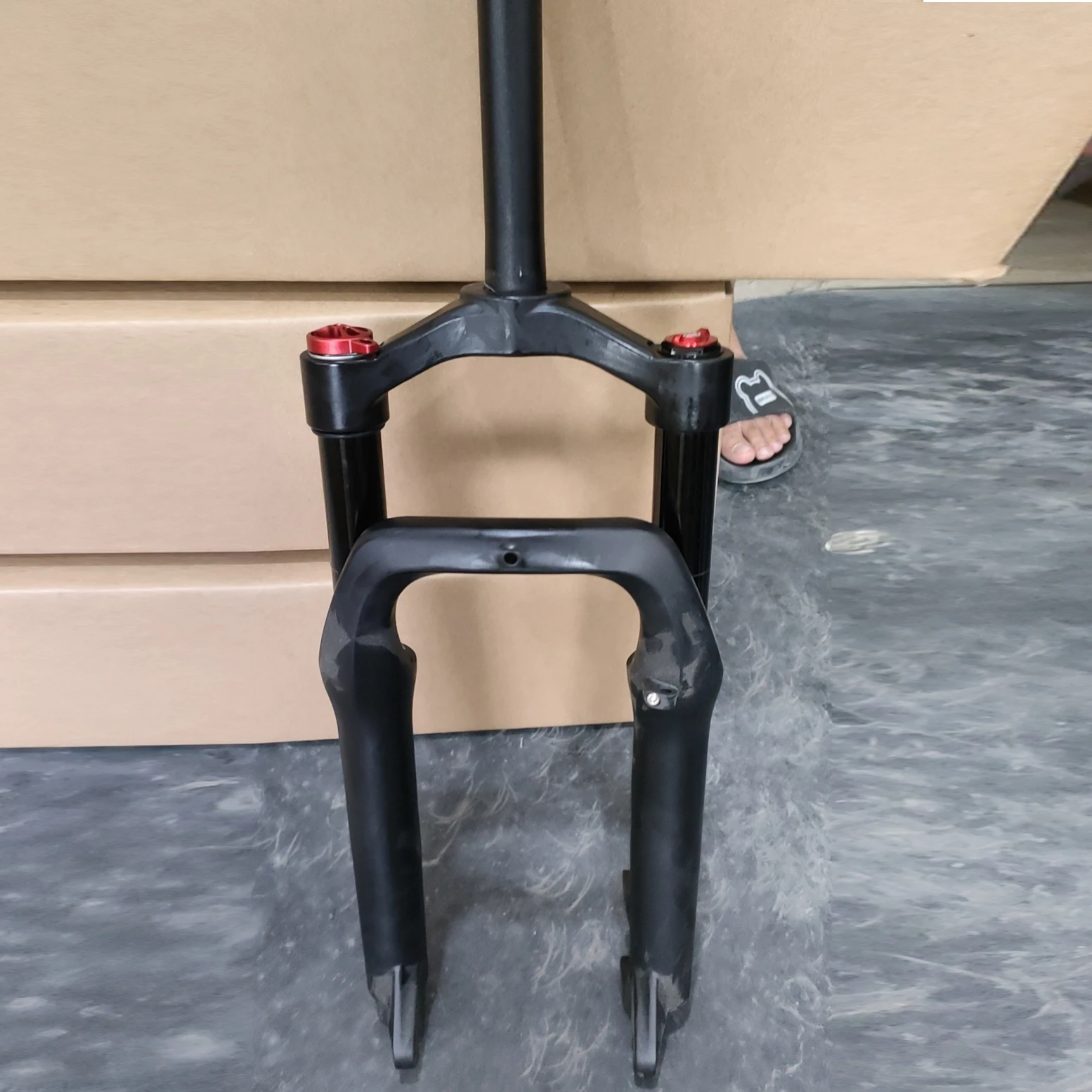20 24 26 Inch Snow Bike Fork Aluminium Alloy 135*9mm Fat Bike Forks for 4.0\