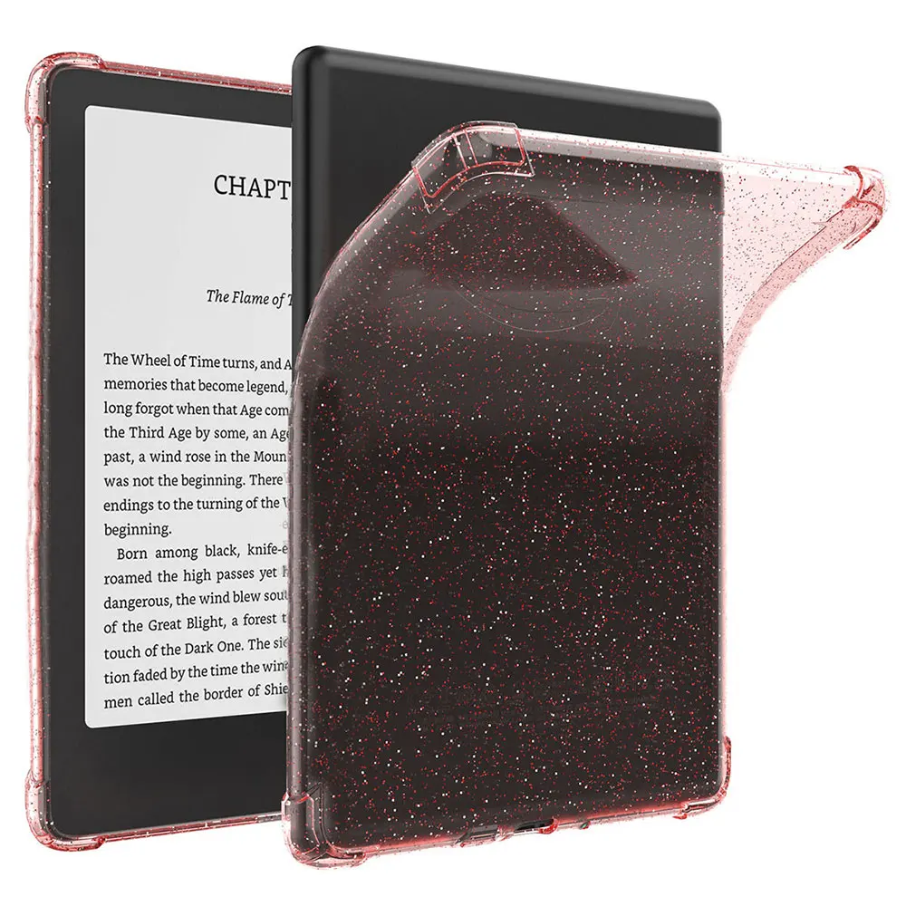 product clear tpu protective case for kindle paperwhite 12th gen scribe 2025 shockproof ultra slim anti scratch shell oem odm laudtec-9