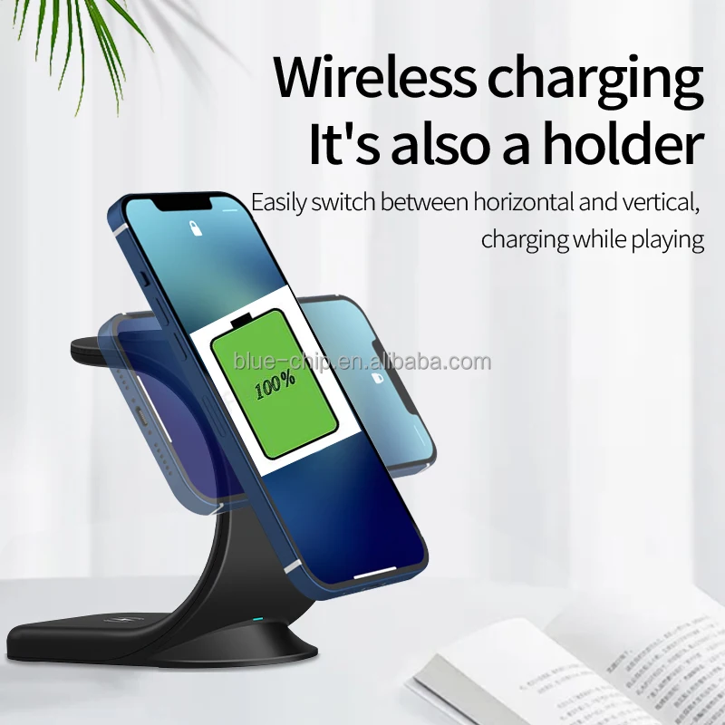 Phone Holder Bedside Table Phone Charger In Charging Station - Main Image
