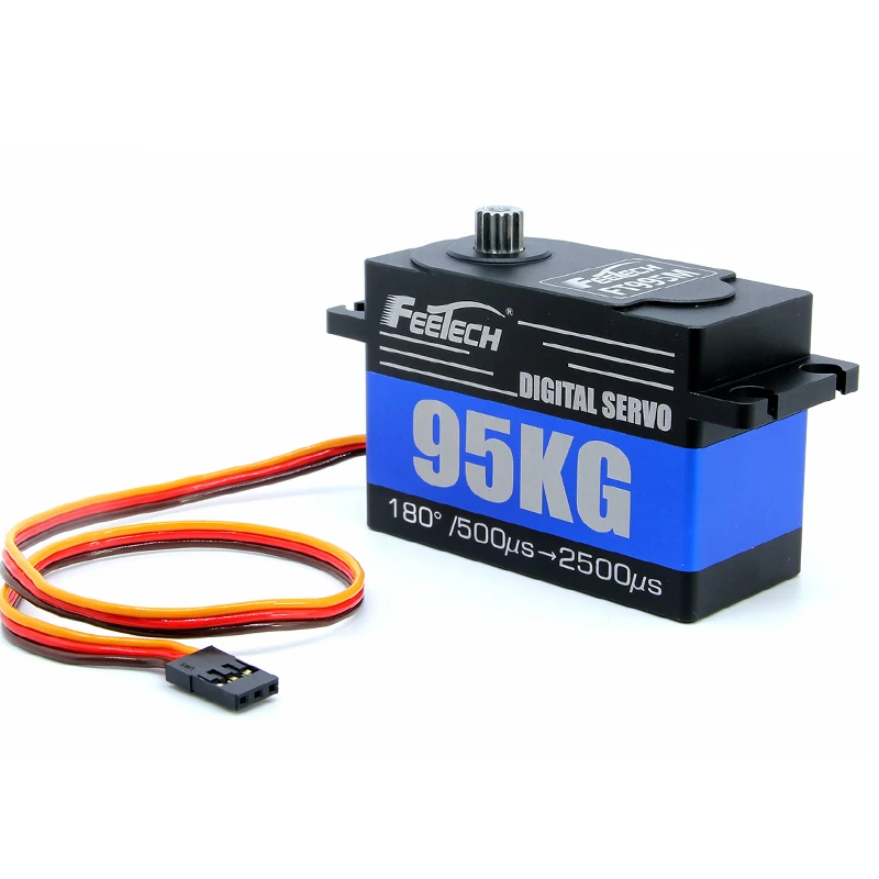 Servo Digitale 20Kg Power R20 High Voltage con ingranaggi in titanio