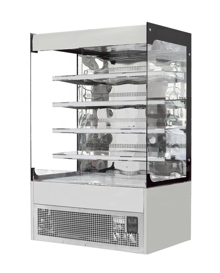 Open Chiller Showcase Display Case Commercial Refrigerator    Commercial  Refrigeration Equipment