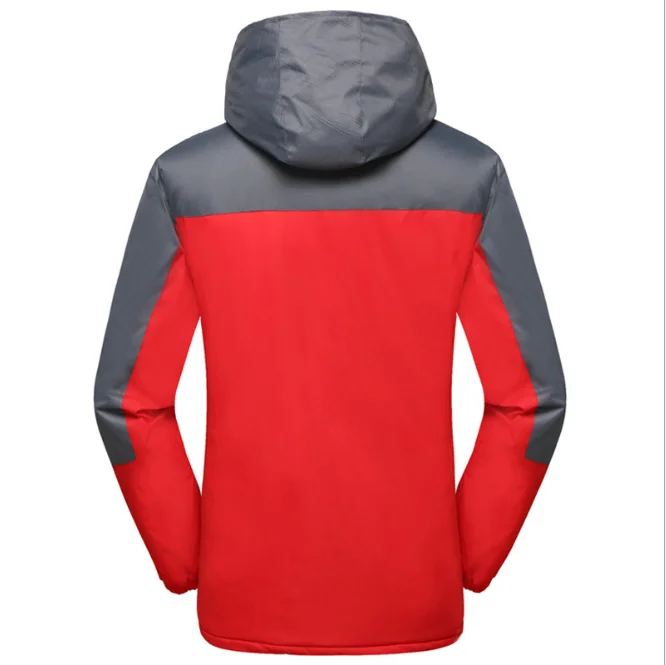 AI-MICH Custom Print Waterproof Winter Jacket with Velvet for Employee Staff Uniform