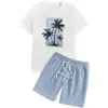 Blue and White