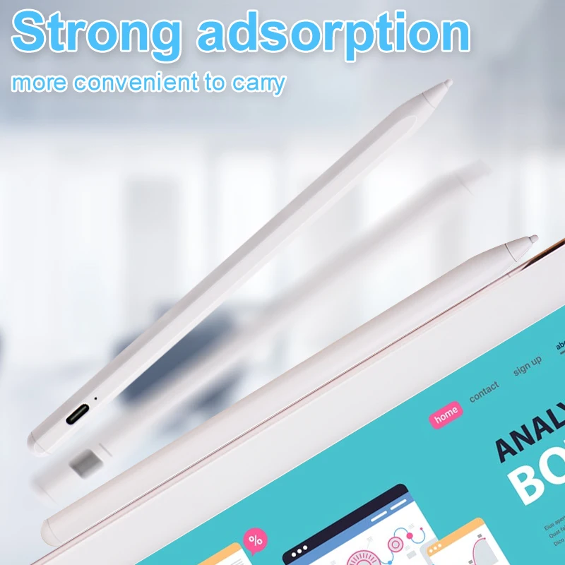 Dual System Universal Compatible Stylus Pen for All Touch Screen Magnetic Palm Rejection Touch Pen for ipad Android Ios Tablet