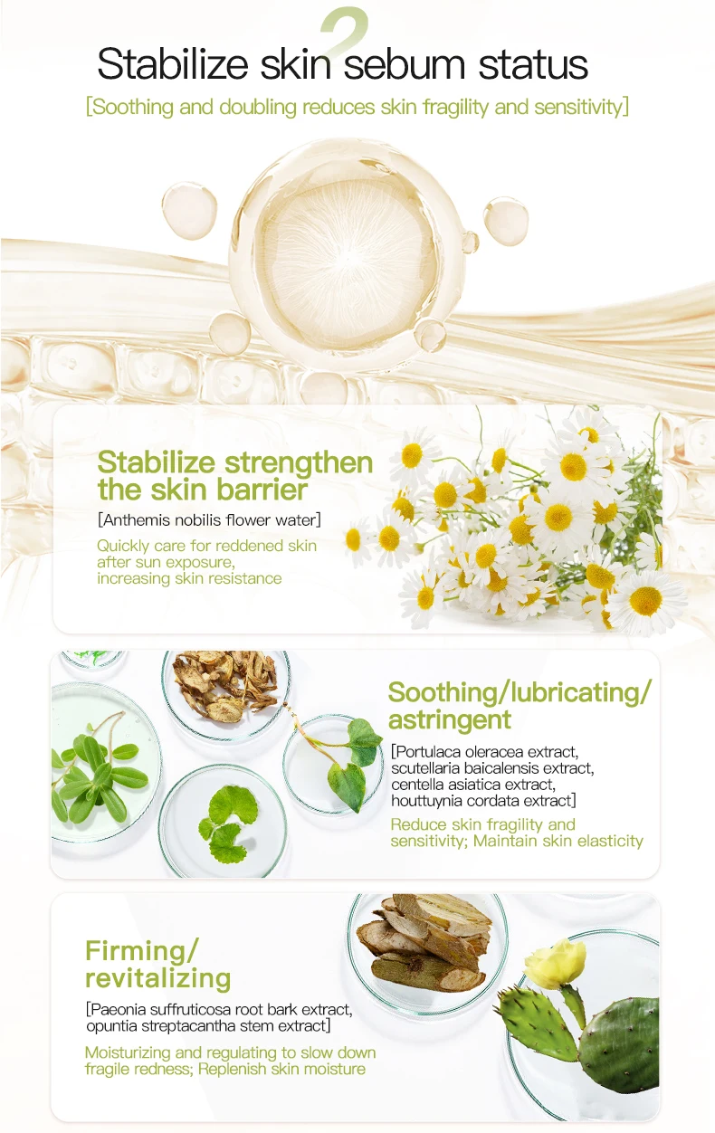 Icesea Chamomile Herbal Soothing Cleanser for Sensitive Skin-Facial Redness Relief & Moisturizing Repair(pic4)