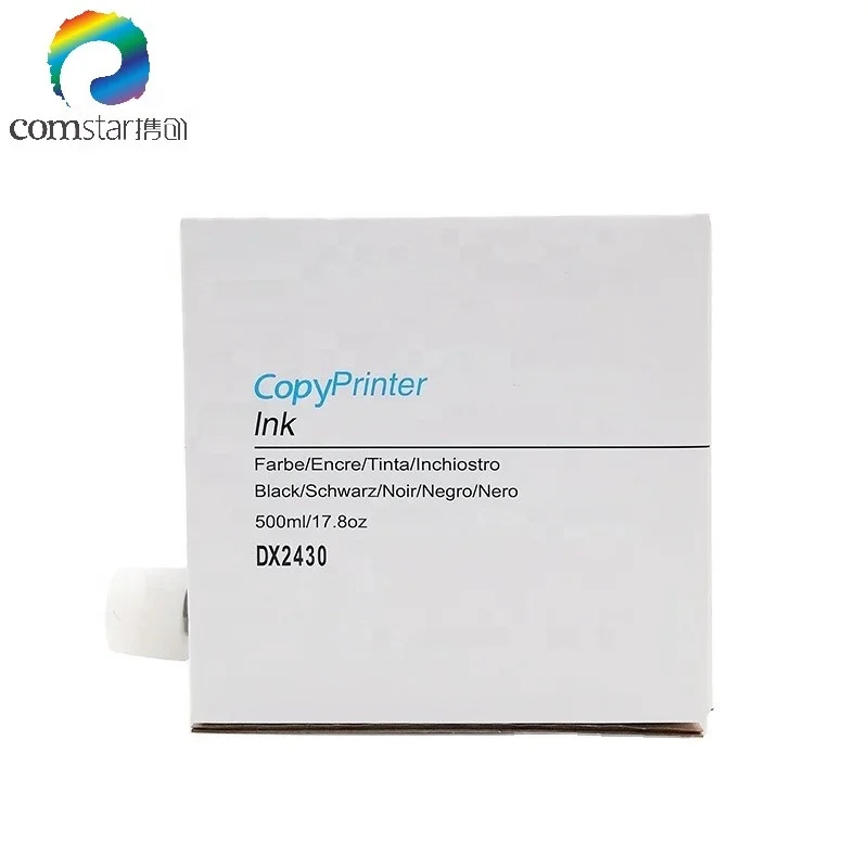 Manufacturer Compatible Ricoh DX2330 DX2430 Ink CP6201 Priport Ink 500ml Black Premium Quality Comstar DX 2430 Ink