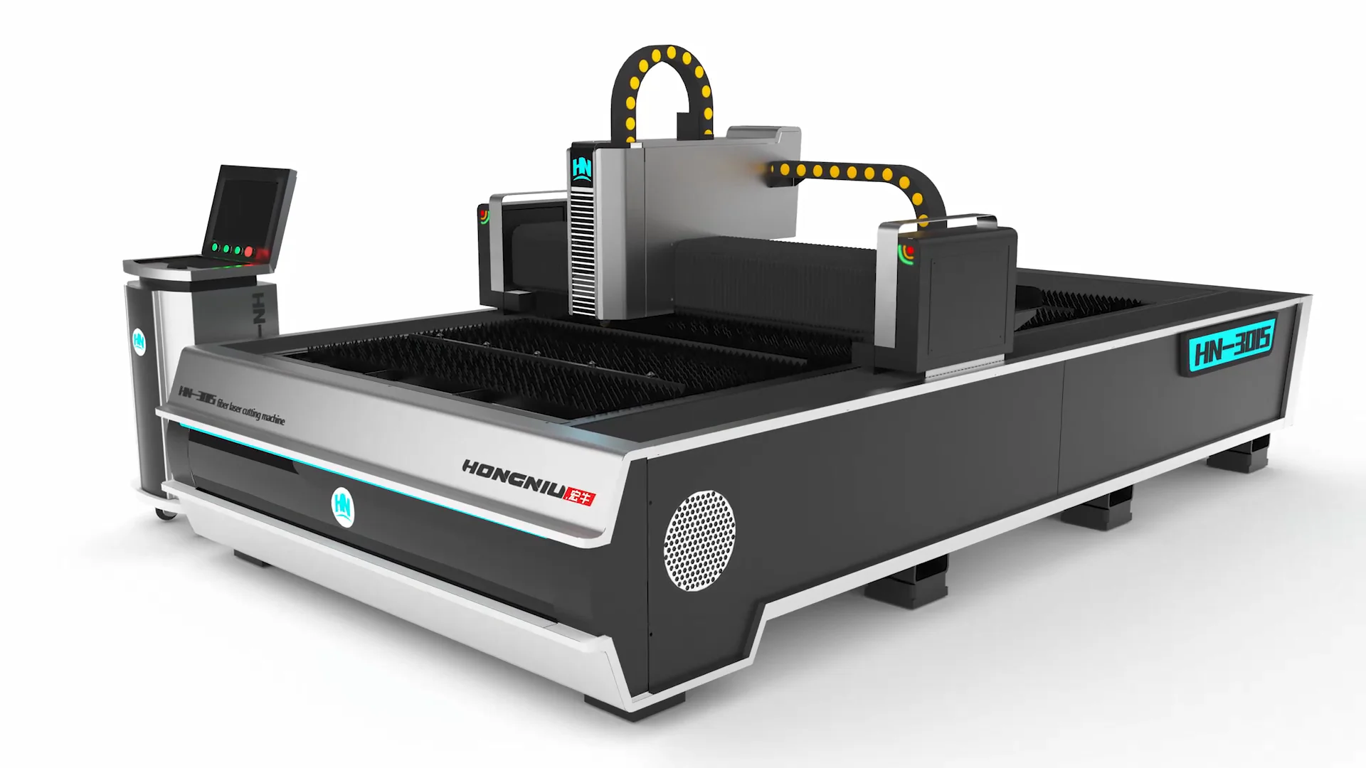 工厂3015 数控钣金纤维激光切割机 500 w 设备