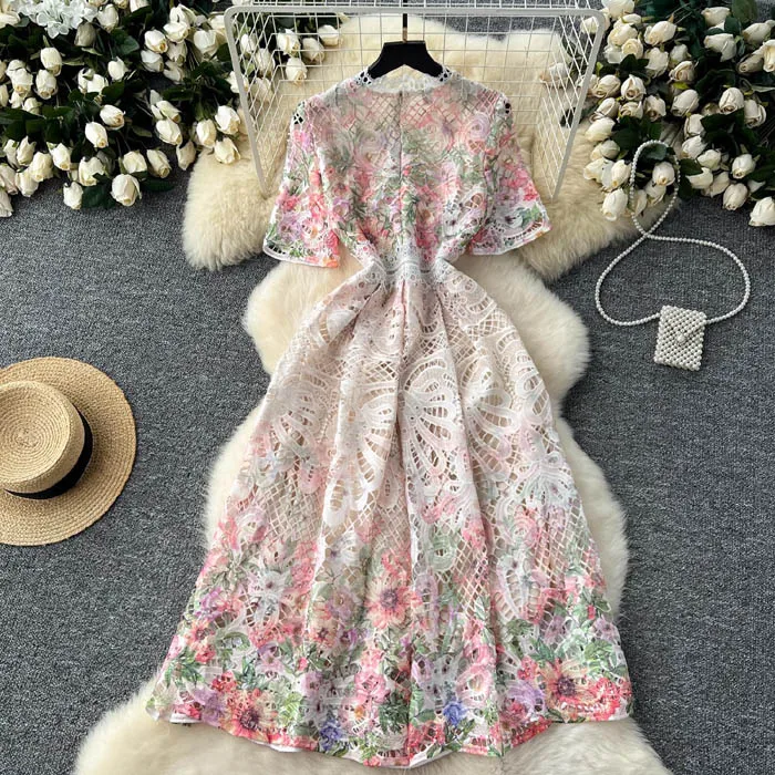 ☆韓国の人気☆【elfelfelfarchives】☆LACE LINED DRES.S☆ ☆韓国の人気☆【elfelfelfarchives】☆LACE LINED DRES.S☆