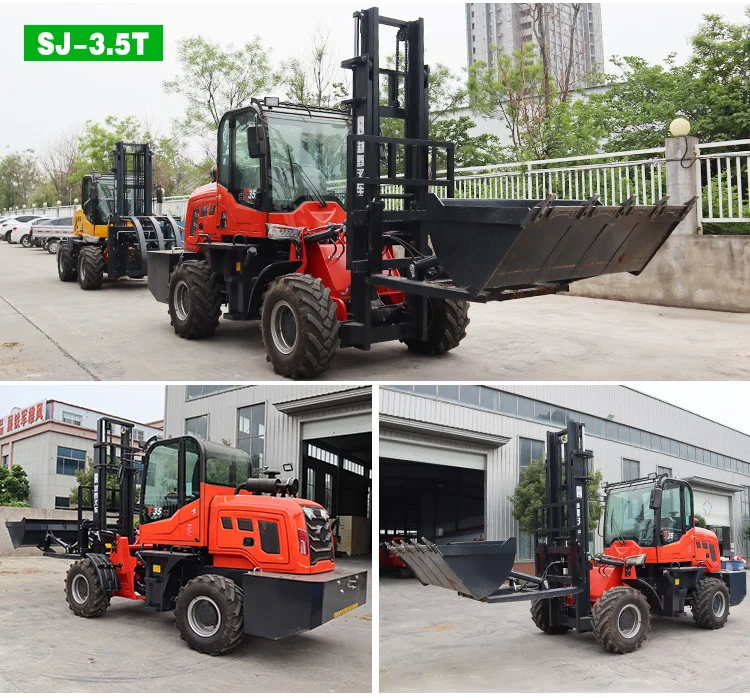 3.5 T Rough Terrain Forklift