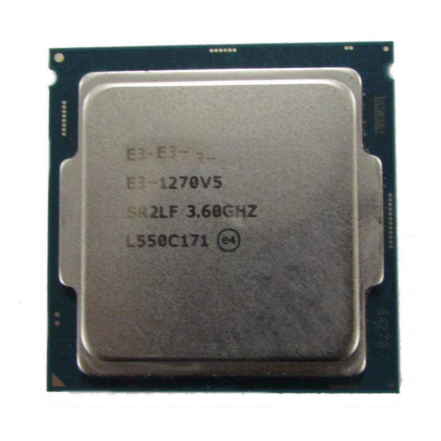 Tray CPU Server Processor Part LGA 2011 E3 1220v5 1230 1240 1270 1280 1225 1245 1275v5 1260L V6 Server CPU