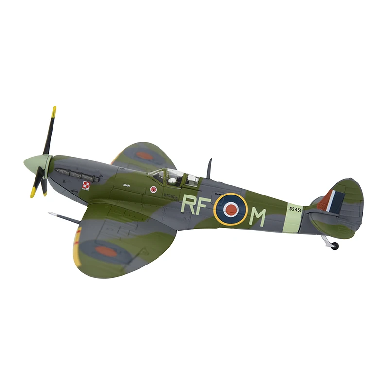 1:72 Supermarine Spitfire Fighter Attack Metal Plane Model WWII Royal Air Force 