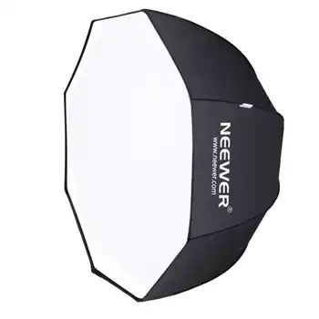 Neewer 47/120Cm Octagonal Speedometer Studio Flash Speed Umbrella Soft Light Box + Portrait Product Photography Handbag