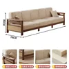 Five-person seating [walnut brown]