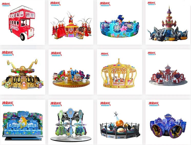 high quality and cheap family entertainment new rides 16 seats self control plane