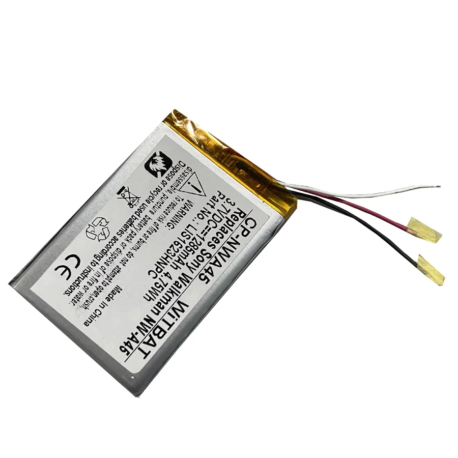 Lis1623hnpc For Walkman Nw-a35 Nw-a36 Nw-a37 Mp3 Player Battery - Buy Mp3  Battery,Mp4 Battery,Audio Player Battery Product on Alibaba.com