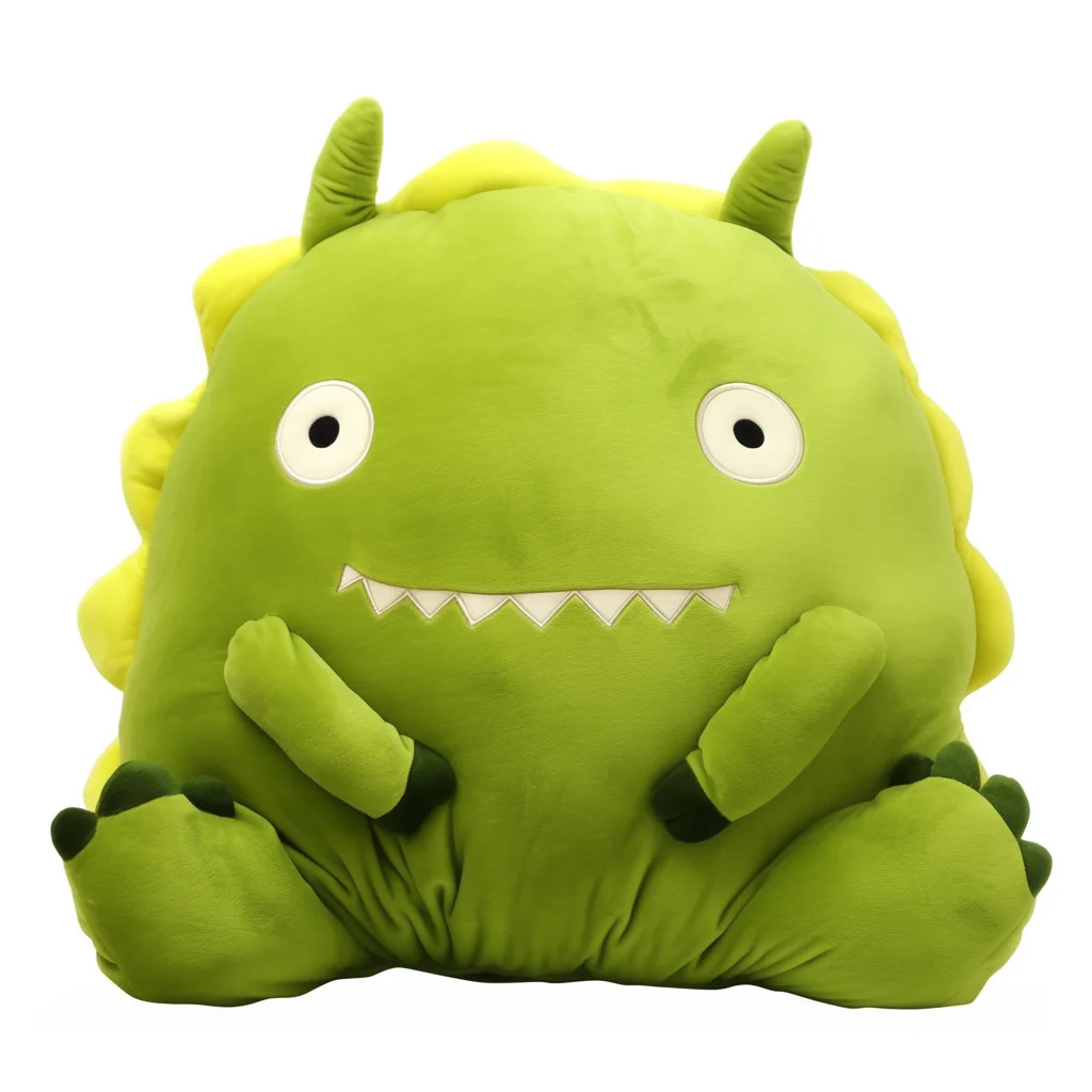 Customized Little Green Monster Plush Toy Cute One Big Eyed