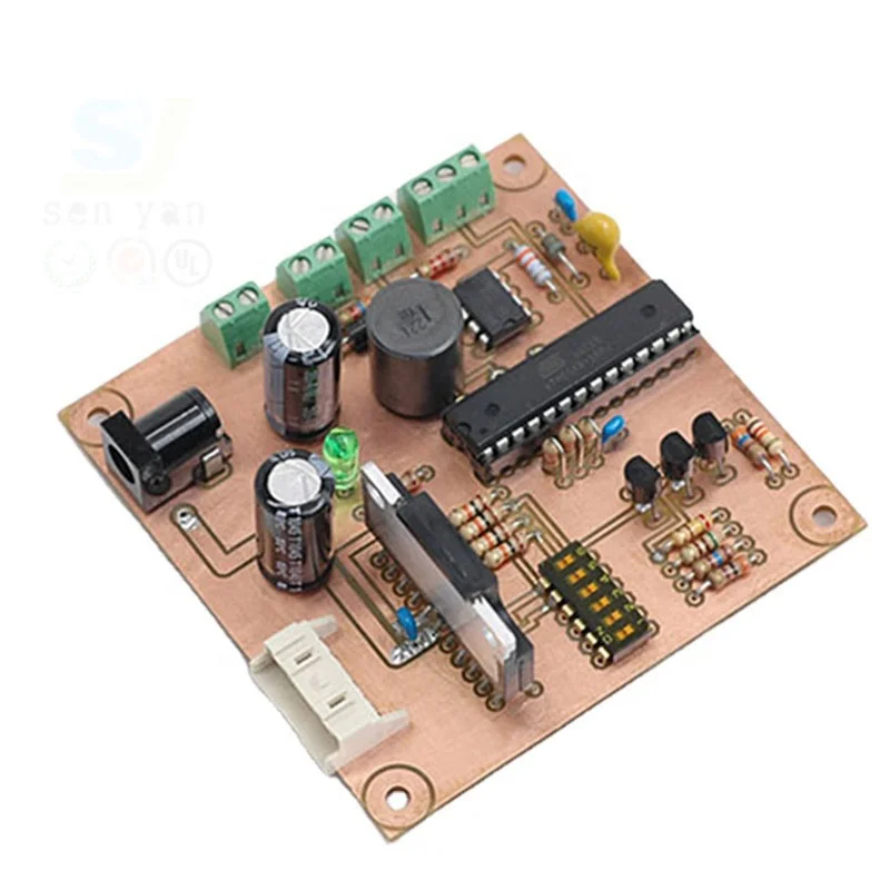 Custom PCBA Printed Circuit Board Manufacturing Factory for Coffee Machines Meat Grinders Slicers Green Solder Mask Motherboard