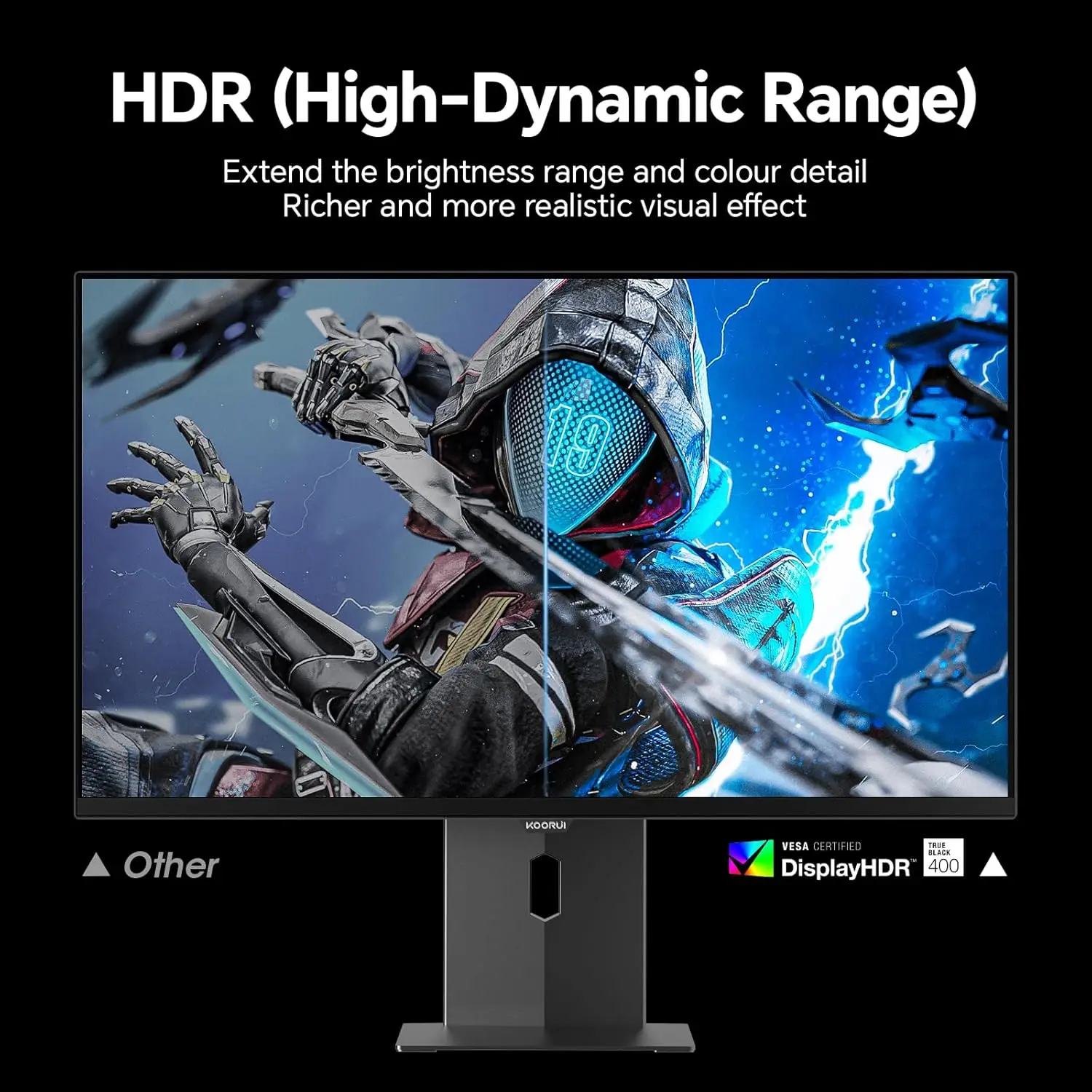 KOORUI 27 Inch OLED Gaming Monitor - 240hz, 0.03ms