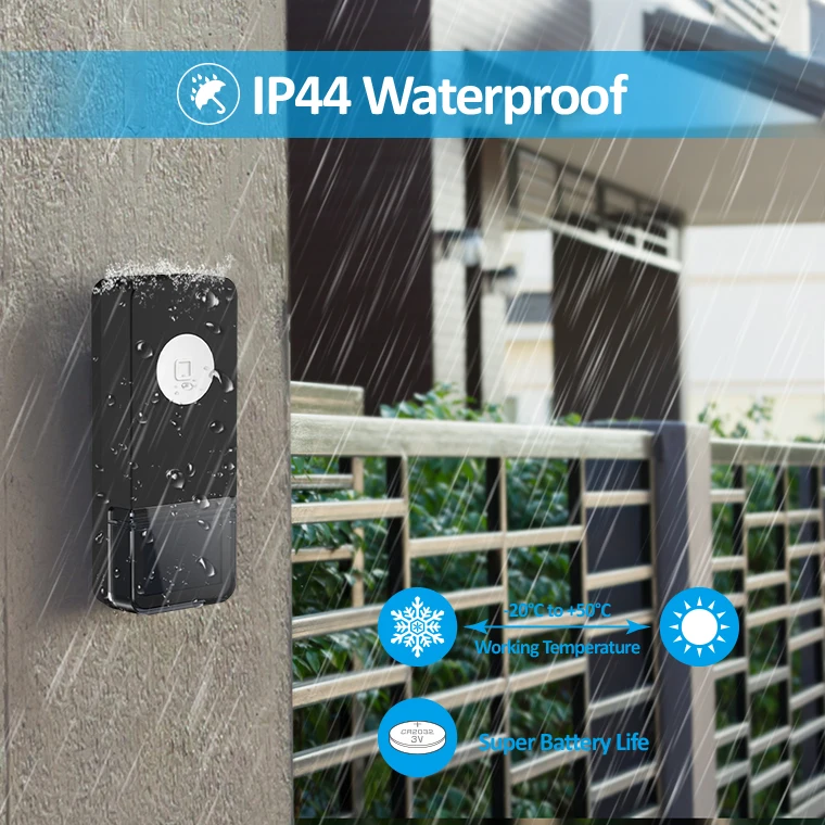 MP3 wireless doorbell QH838A, View cordless doorbell, QUHWA Product Details from Shenzhen