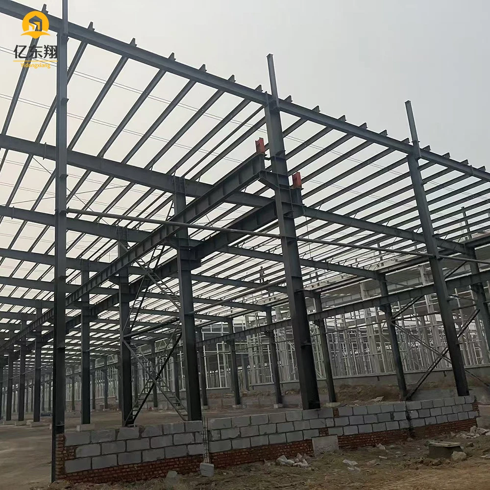 Large Steel Structure Processing Plant/steel Structure Long Span Corridor Design/Large Connected Workshop Design