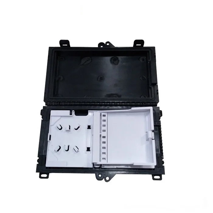 Outdoor Wall Mounted 1*8 PLC Splitter SC Simplex Adapter Fiber Terminal Box Outdoor Distribution Box