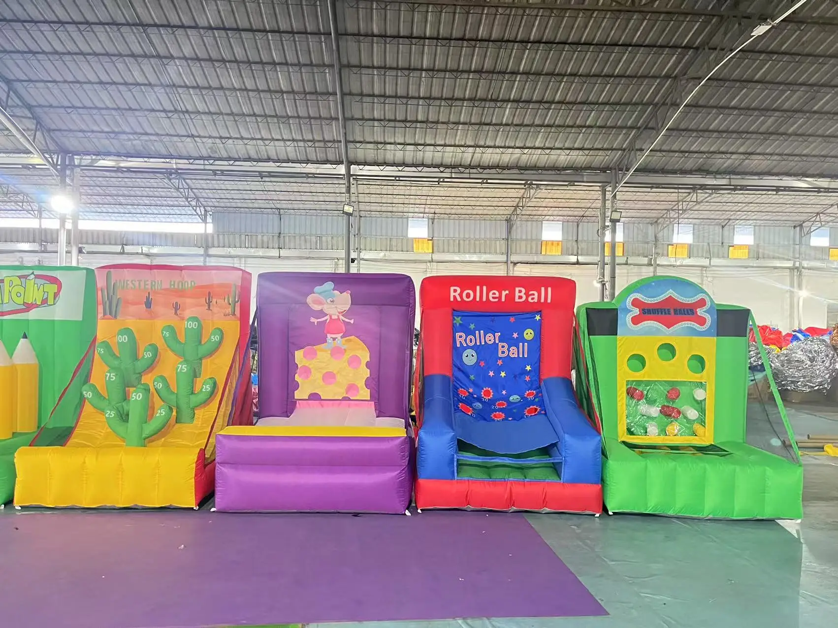 HOT Sale Interesting Inflatable New Carnival Games for Sales with Oxford Fabric Light Material