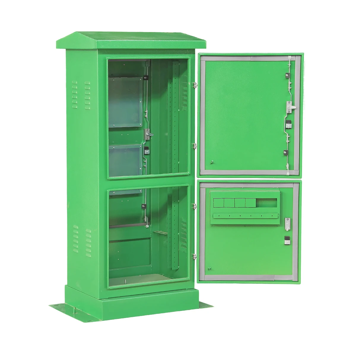 CNE Customization Corrosion Resistant Waterproof Outdoor Top-and-bottom Double-door Lighting Distribution Cabinet supplier