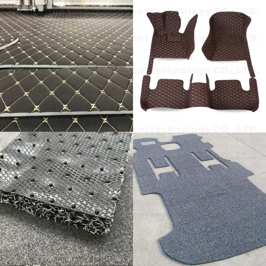ZXT Automobile Digital Oscillating Knife Foot Mat Materials Cutting Machine Car Interior Materials Leather Cutting Machine
