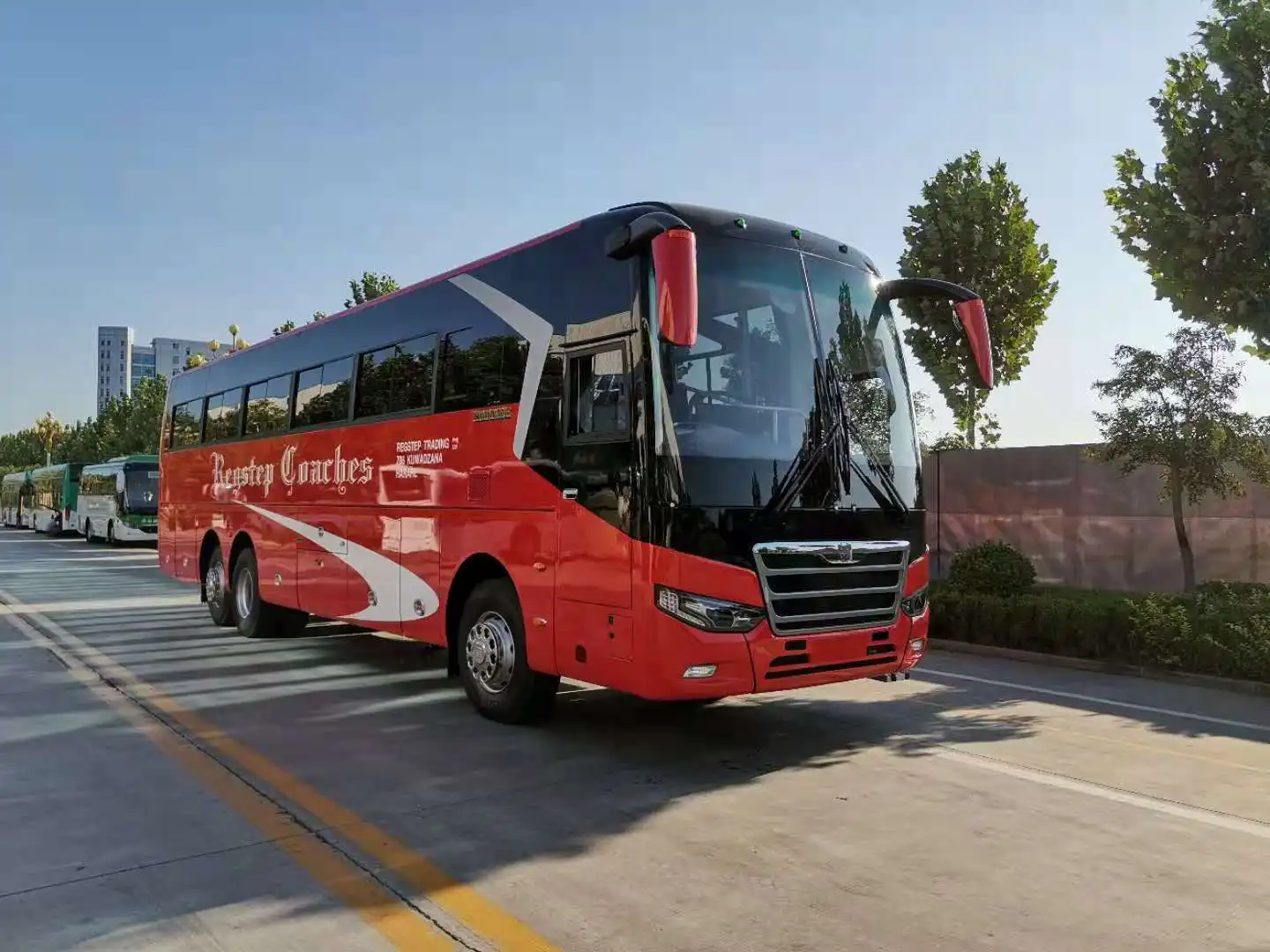 Promotion Brand New Zhongtong Bus Fine Price Lck6125 With Double Axle ...