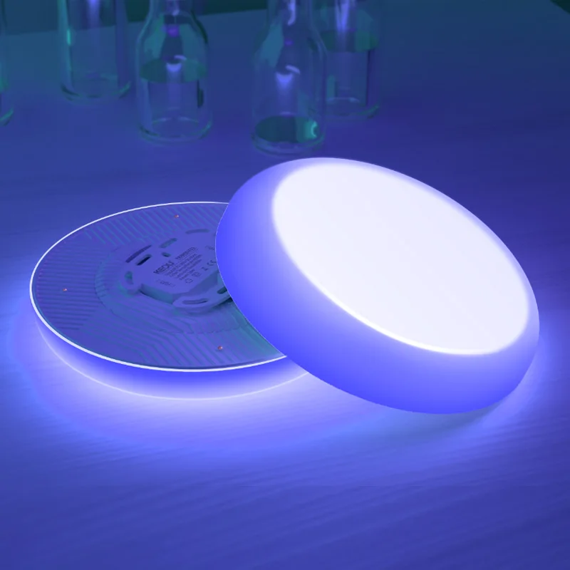 Soft Lighting Borderless Dual Color Exposed Design Frameless 36W LED Panel Light for Household Aluminum OEM ODM Modern 80 Round