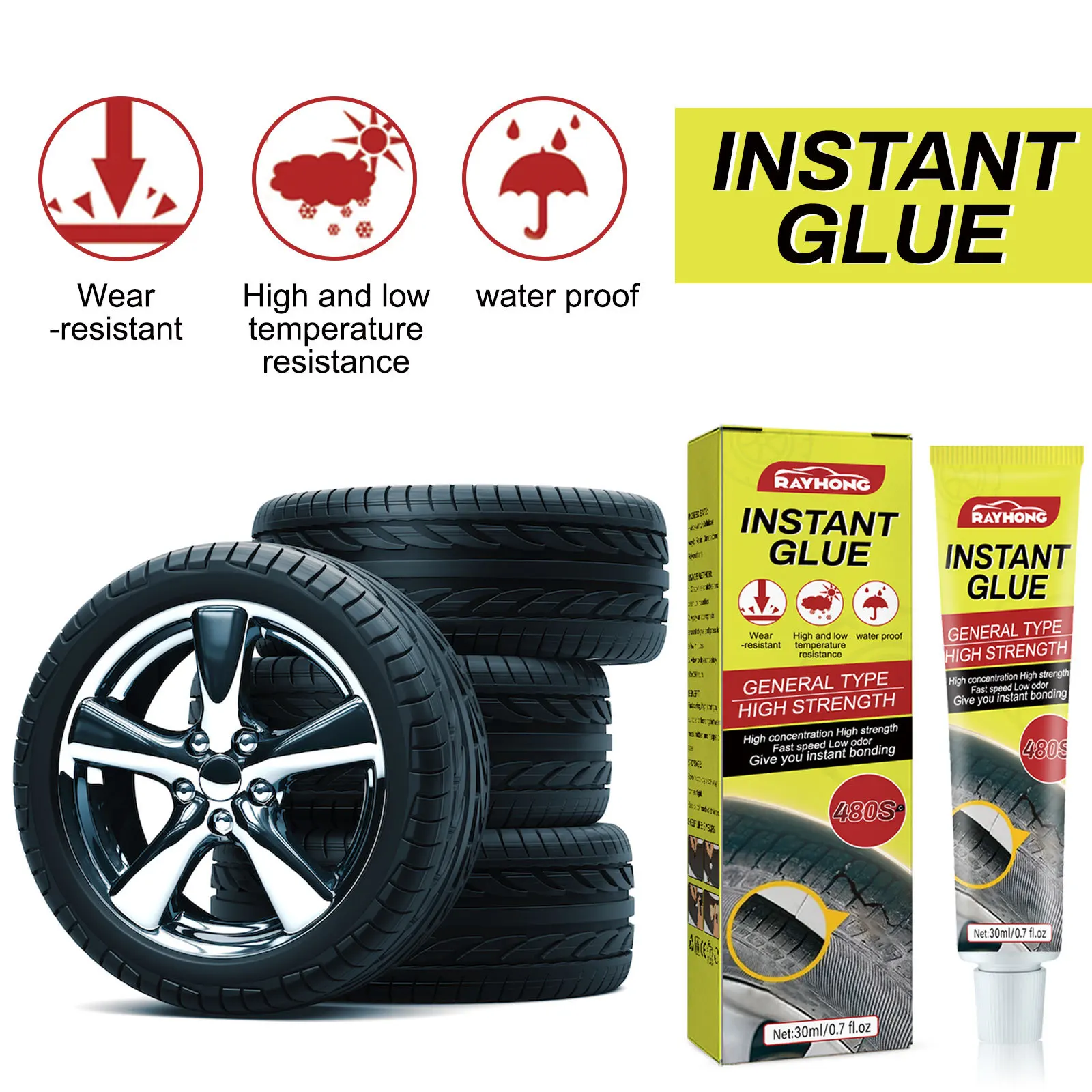 private label 30ml multifunctional tire repair