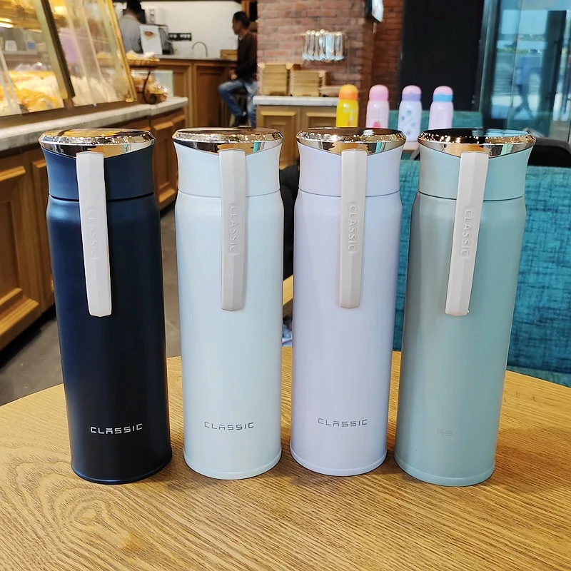 450ml Stainless Steel Vacuum Cup Thermos Coffee Cup Creative Water Cup