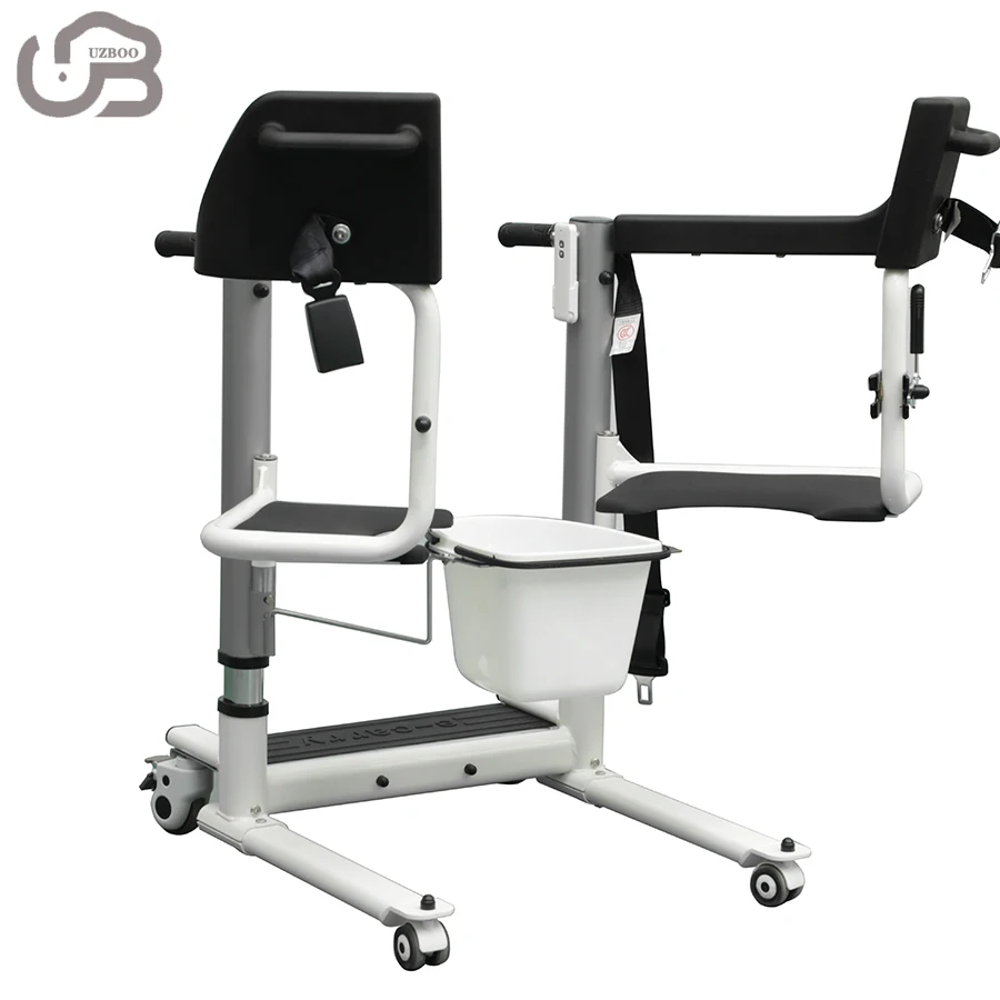 Transfer Lift Chair Bathroom Toilet Wheelchair Portable Car Transfer Wheelchair Transport Chair
