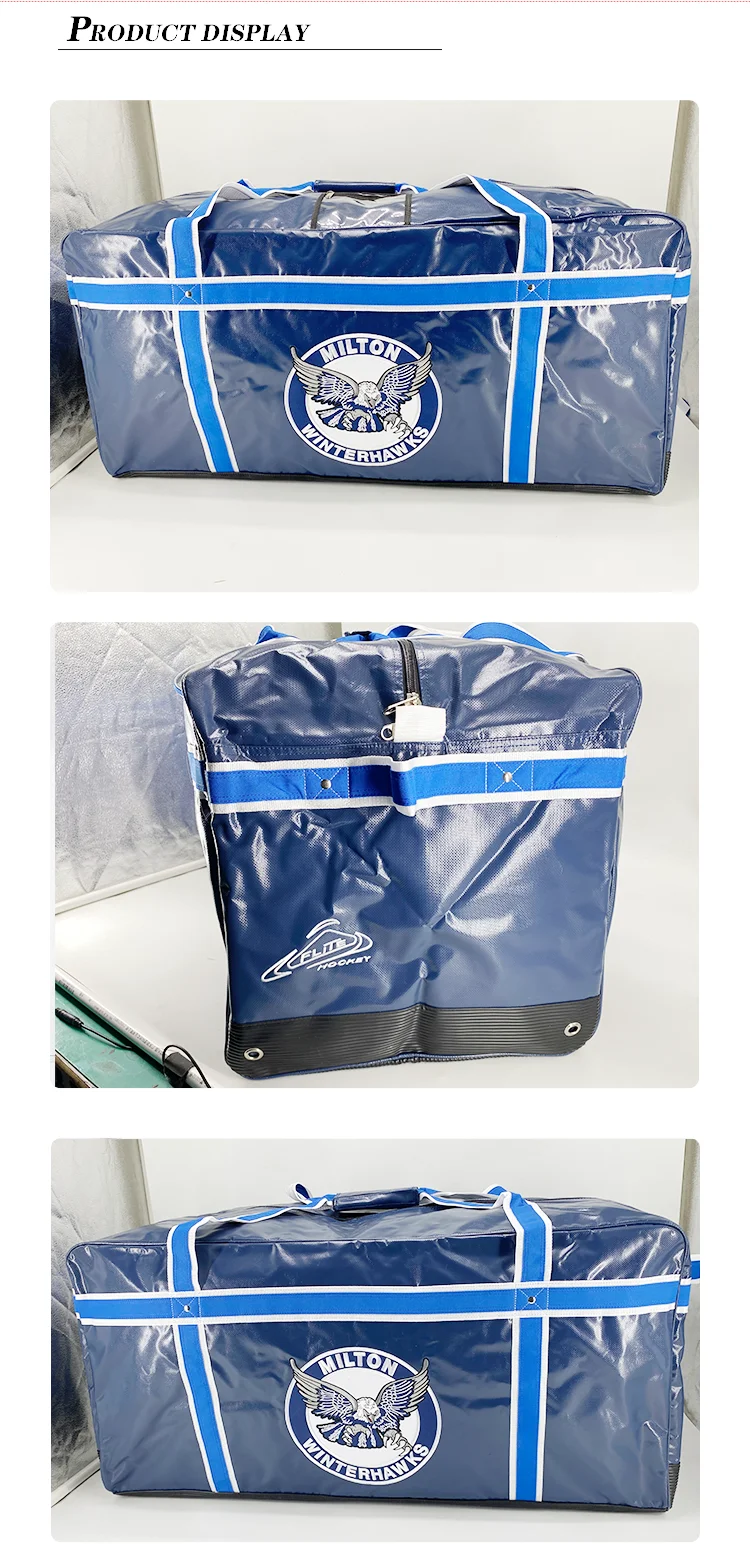 High Quality Tarpaulin Coldproof Material Rolling Duffel Luggage Bags Waterproof Custom Ice