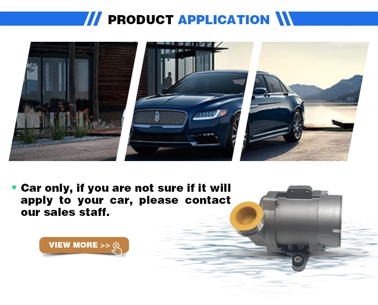 Auto Engine Electric Cooling System Water Pump For Bmw N52 B30a 3.0l 11517583836 11518635092