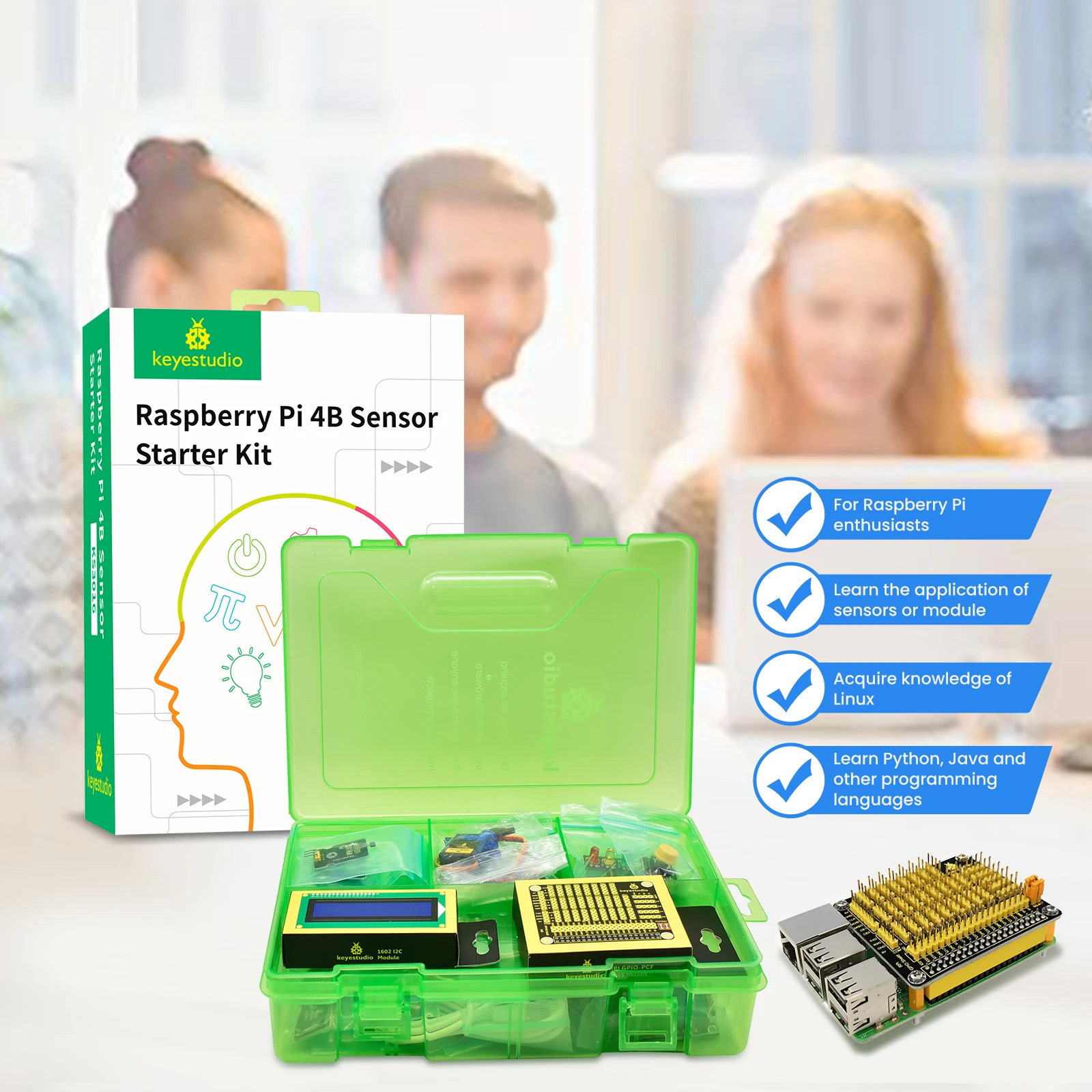 Raspberry Pi 4/4B用OEM/ODMセンサースターターキット| Alibaba.com