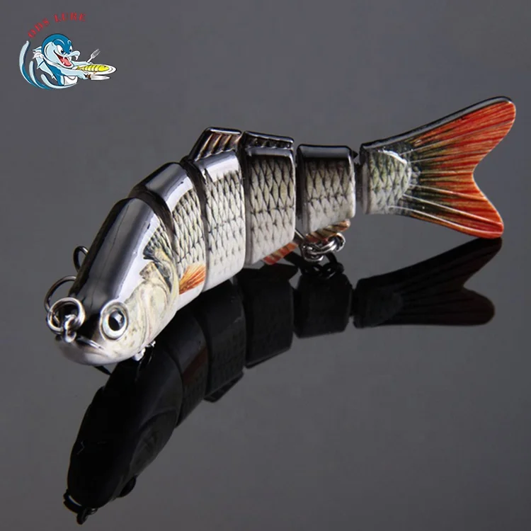 ODS Lure Pike Lures Multi Jointed Swimbaits 8 Fishing Bait Realistic Swimming Lure Freshwater Saltwater